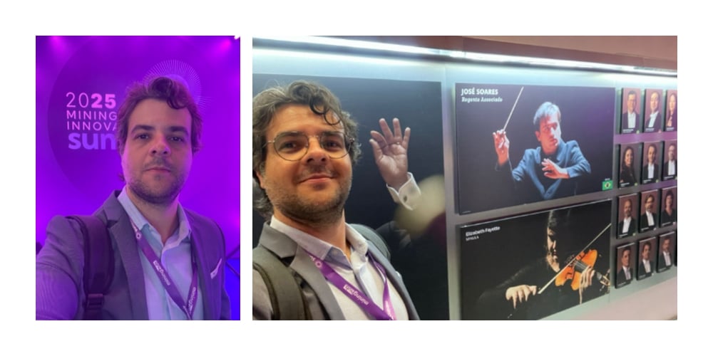 Gerente de Negócios Daniel Pinho esteve presente no Mining Summit