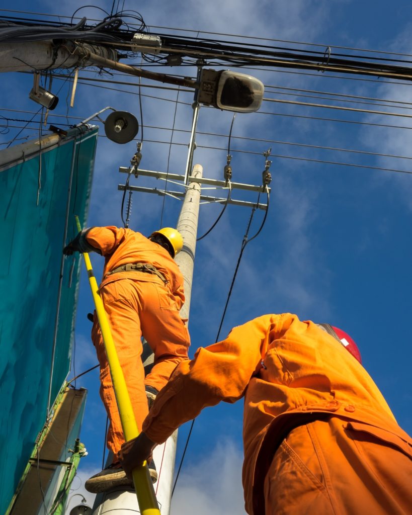 Manutenção de Postes Elétricos